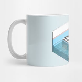 Fabric Iso - Swimming Pool Mug